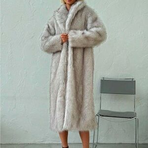 Faux Fur Coat - Never Worn